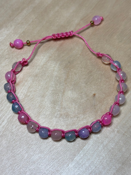 Adjustable Semiprecious Bracelet